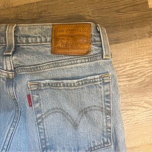 Levi Wedgie Straight Jeans